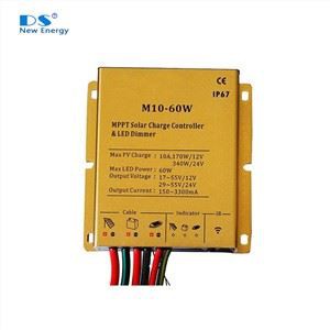 12V / 24V (10-20A) szolár töltésvezérlő